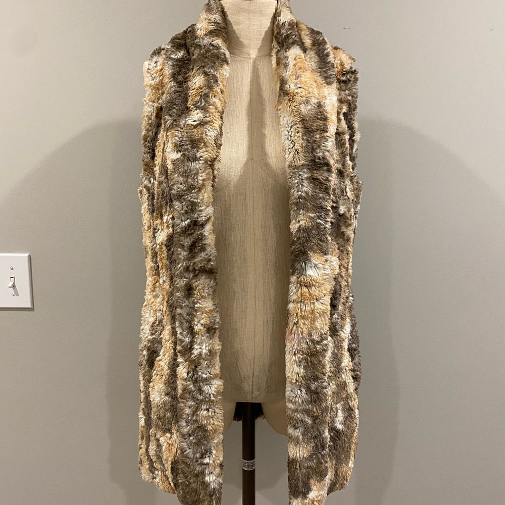 Alice + Olivia Faux Fur Vest